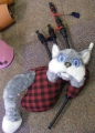 Cat Bagpipe props